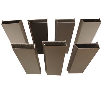 Custom Aluminium Profile for Door and Window T3-T8 Temper Welding Processing Service