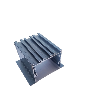 Punching Driling CNC Custom Aluminum Extrusion for LED Profiles Meet GB Standard