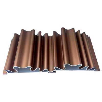Wooden Grain Aluminum Alloy Great Wall Plate or Roof Corrugated Panels Meet GB Standard