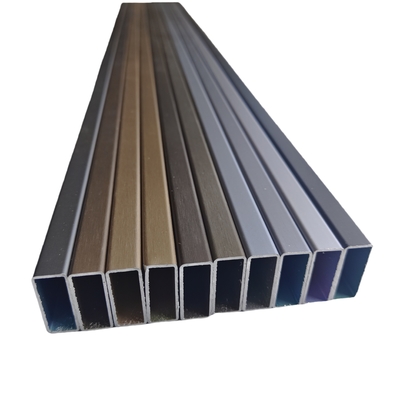 T5 T6 6063 Aluminum Extrusion Profile with CNC Cutting Custom Anodized Aluminum Profiles