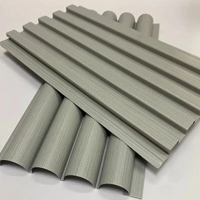 Aluminium European Standard Slat Acoustic Panel Polyester Sound Absorbing Wall Panels