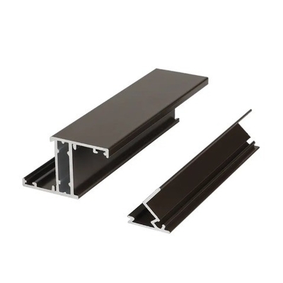 6000 Series Grade Aluminum Extrusion Frame Customized by with Anodized Surface