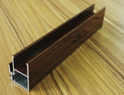 Customer's Request Shengxin Aluminum Windows Frame Profile in Blanco Madera Blue Green