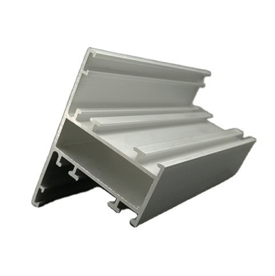 Custom Length Brush Gold Silver Aluminum Profiles For Sliding Door System T3-T8 Temper