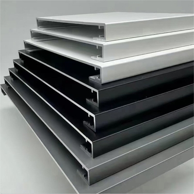 Customized Color Aluminum Extruded Profiles for Decoration 6000 Series Window Profiles