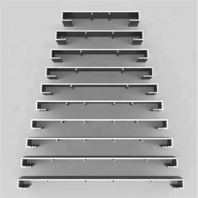 Customized Color Aluminum Extruded Profiles for Decoration 6000 Series Window Profiles