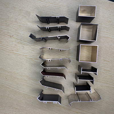 Shengxin Z Shape Louvers Windows and Doors Shutter Profiles with Anodizing Powder Coating
