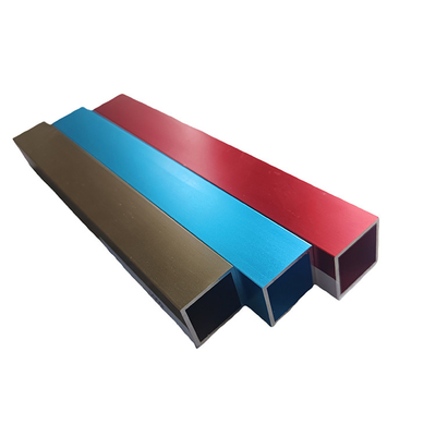 Aluminium Extrusion Profile With Colorful Anodize Surface For Decorative Line Dorado