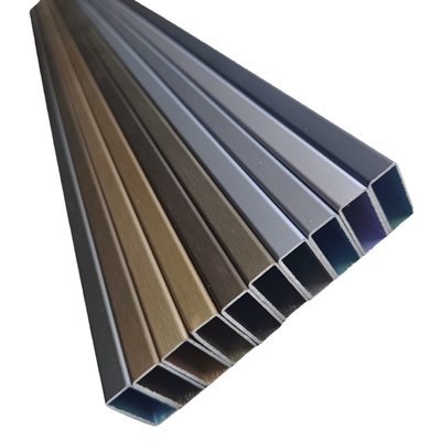 6063 6061 Aluminum Alloy Gold Anodized Aluminum Strip for Custom Extrusion Profiles