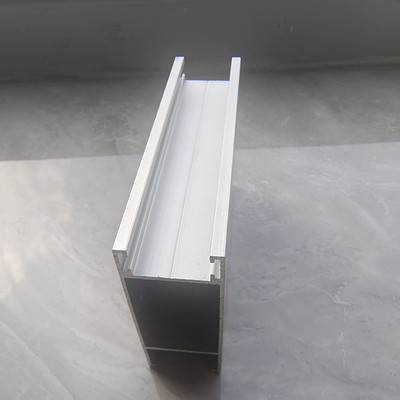 Aluminium Extrusion Profiles for Window and Sliding Door Custom Silver White Oxidation