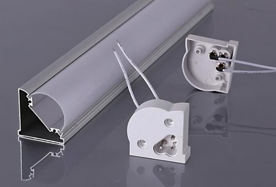 Strip Lighting Channel Aluminum Profile For Led Light Tolerance ±1% Customer's Requst