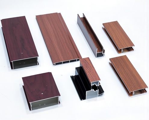 T5 Temper Customized Color Aluminum Profile Extrusion for Windows and Doors