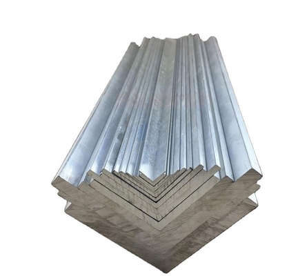 Welding Service Fan-shaped L-shaped Aluminum Profile for Office Corner Angle Extrusion