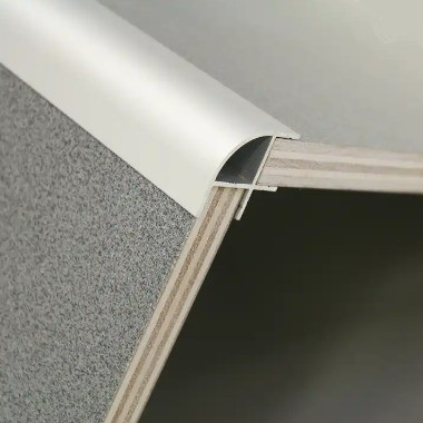 Welding Service Fan-shaped L-shaped Aluminum Profile for Office Corner Angle Extrusion