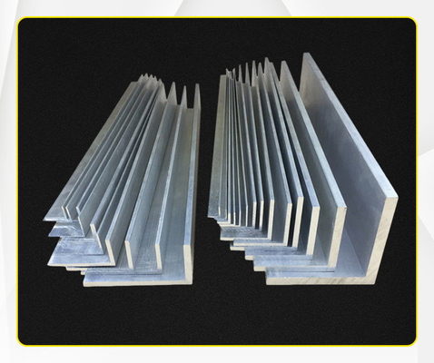 Welding Service Fan-shaped L-shaped Aluminum Profile for Office Corner Angle Extrusion