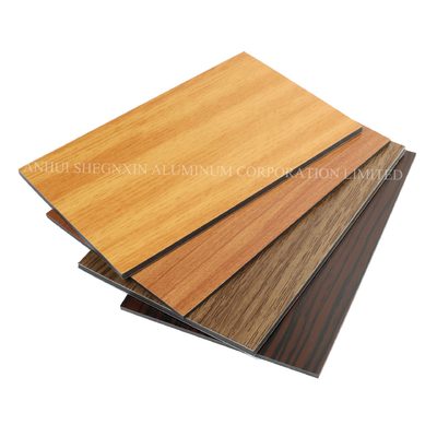 Directly Sale T3-T8 Temper ACP Size PVDF Curtain Wall Fireproof Aluminum Composite Panel