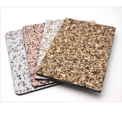 Directly Sale T3-T8 Temper ACP Size PVDF Curtain Wall Fireproof Aluminum Composite Panel