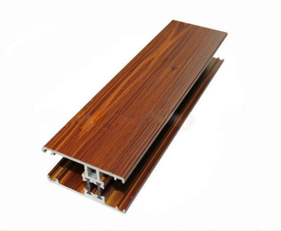100000 Tons/Year SHENGXIN Wood Grain Transfer Aluminum Profile for Window and Door