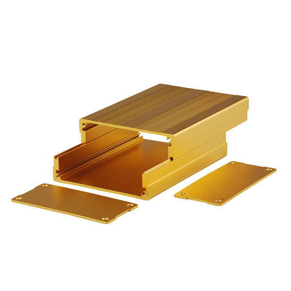 T5 T6 Anodized Aluminium Heat Sink for Custom Extruded Wall-mounted Electronic Box