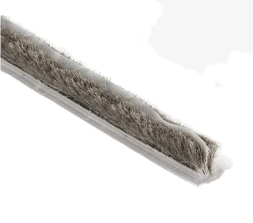 Brush Weather Stripping Felt Door Brush Strip for Modern Sliding Sash Window in Black