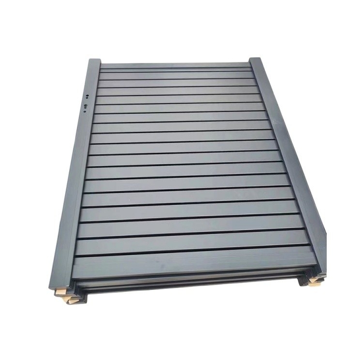 Garden Pool Decorative Panel Aluminium Fence Profile with Customized Color and Bending