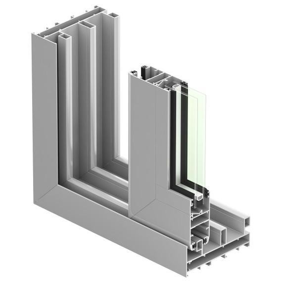 Temper T3-T8 Medera Nicro Blanco Anodizing Aluminum Extrusion Windows And Doors Profiles