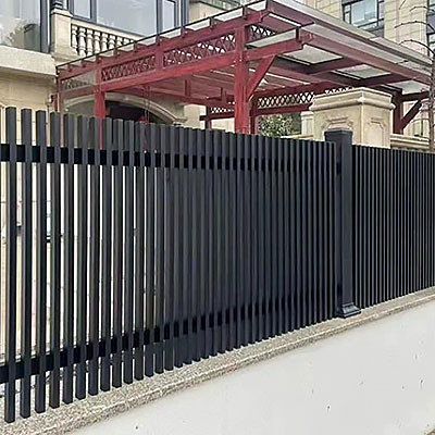 Pool Fence Grade 6000 Series Aluminum Ornamental Metal Fencing Panel for Protection