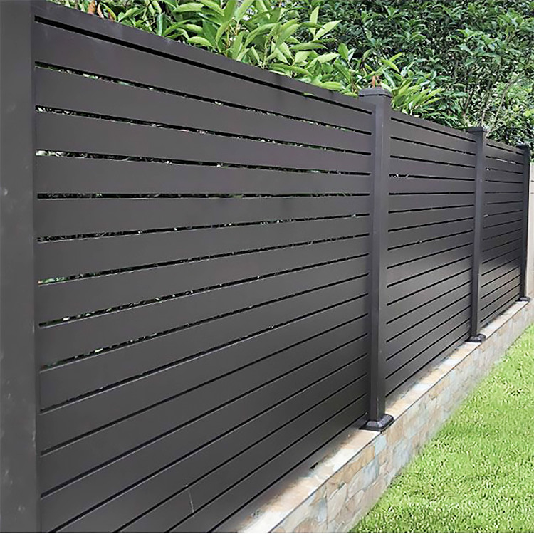 Farm Fence Aluminum Profile For Customized Color Decorative Composite Panel Fence