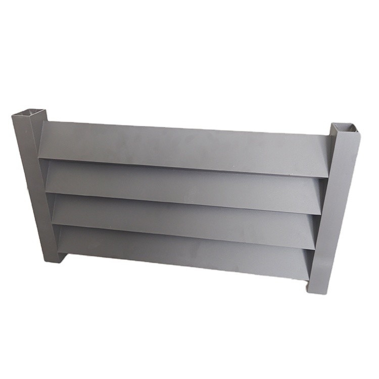 Customized Size Powder Coated Aluminum Alloy Profiles Fence SX109 Temper T3-T8 Custom