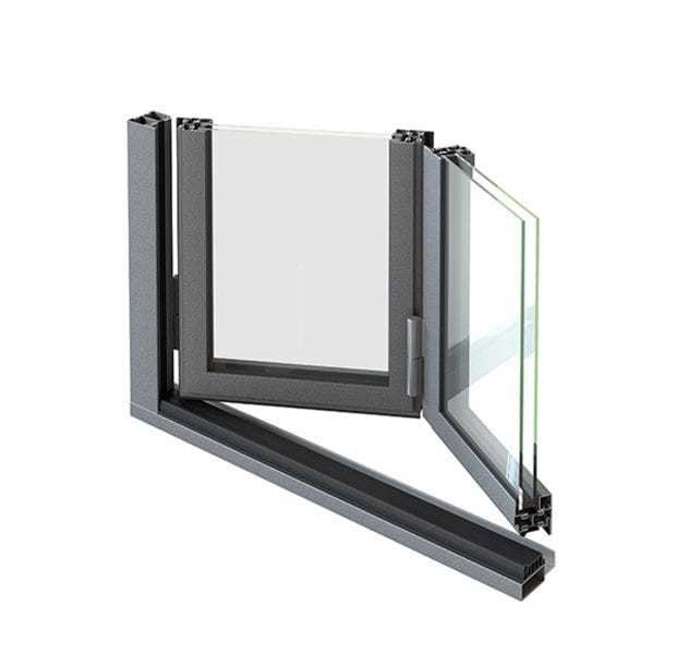 Chinese Design Style Aluminium Extrusion Profile for Horizontal Windows at Affordable