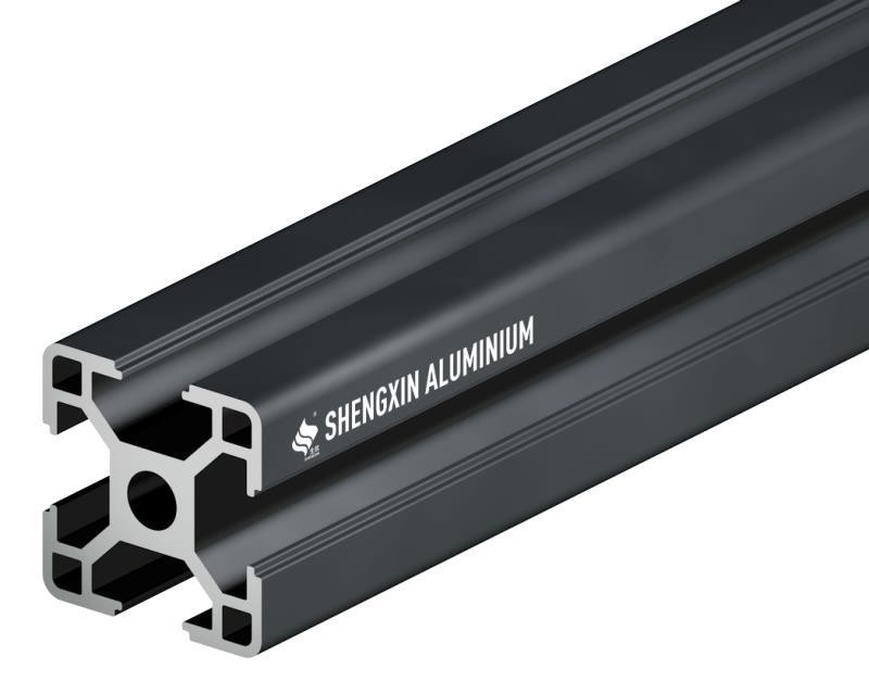 Shengxin 6063-T5 Aluminum Frame 2020 2040 T Slot Anodizing Black Silver Aluminum Profile