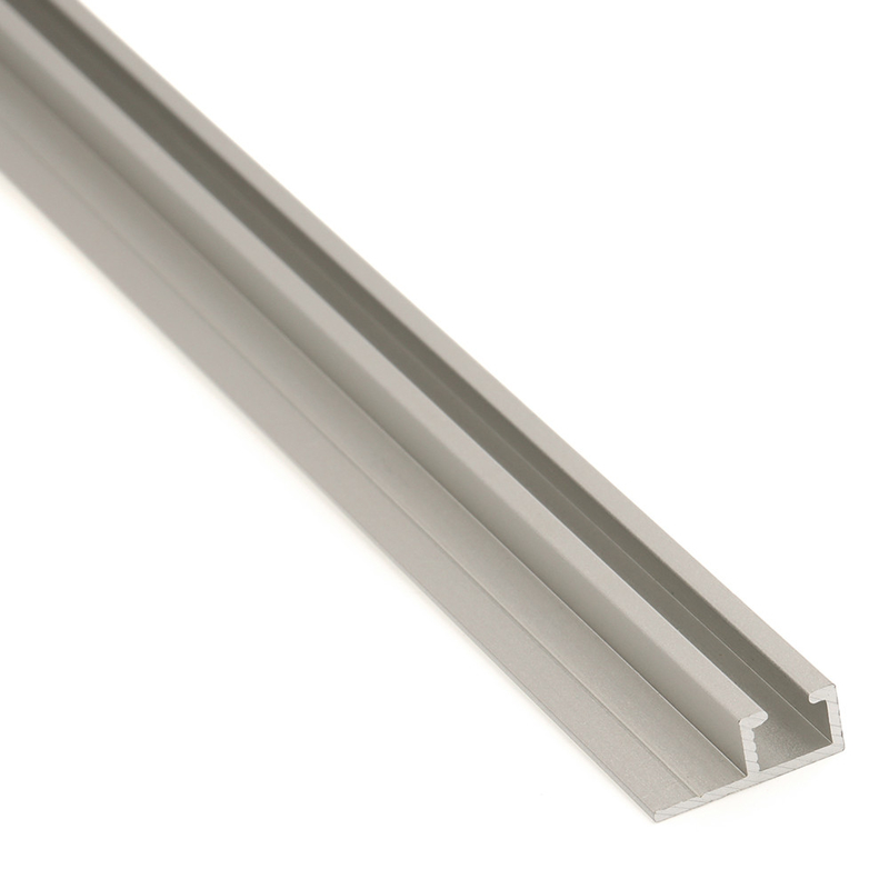 Door Window Aluminium Curtain Rail Track with Anodized Finish in 5.8-6.0M Length