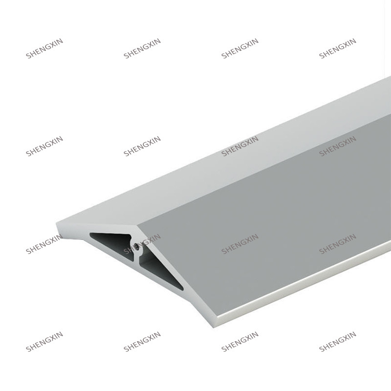 Shengxin Wood Grain Transfer LED Aluminum Extrusion Frame Profile for 45 Degree Corner