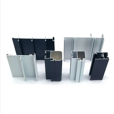 6000 Structural Aluminum Extrusion Frame Profile Powder Coating with Customized Color