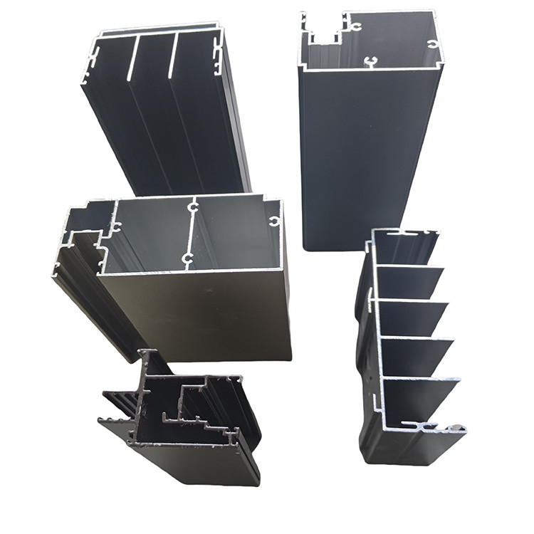 OEM Aluminum Extrusions Profiles in Customized Colors for Anodizing Doors and Windows