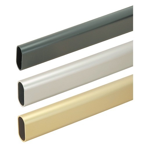 Shengxin Oval Aluminum Closet Rod 5.8-6.0M Length Is Alloy for Flat Aluminum Profile