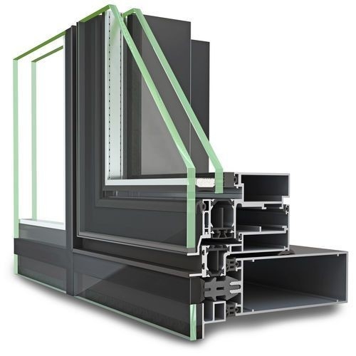 Mill Finish Aluminum Extrusion Profiles for Windows and Doors Meet GB Standard Shengxin