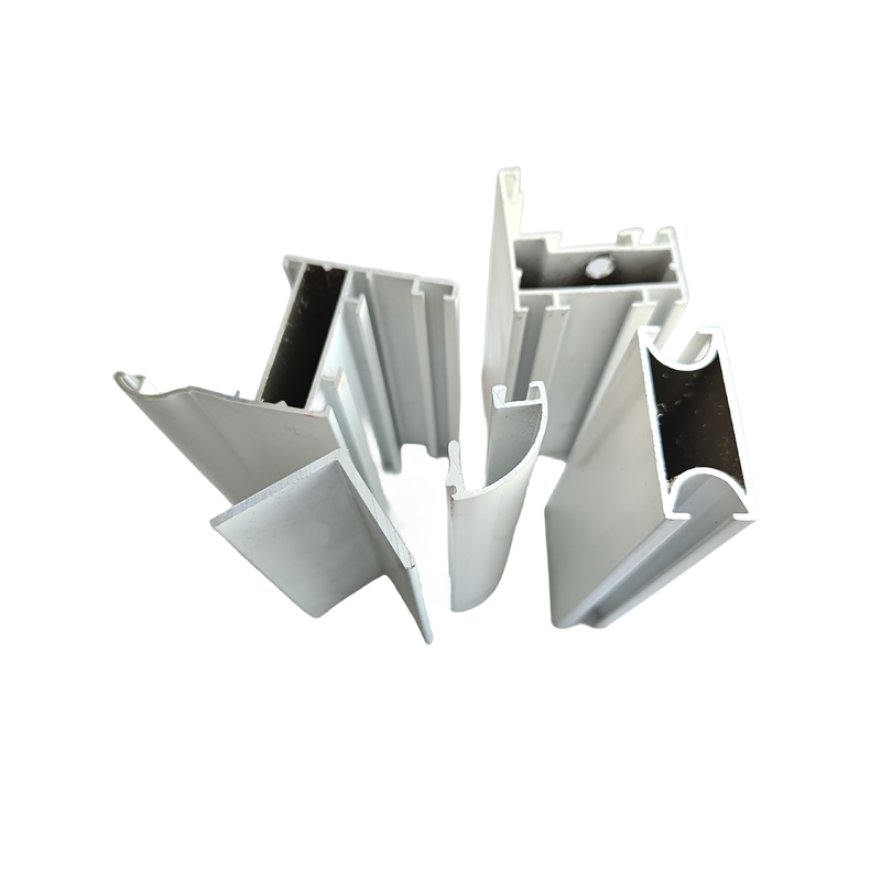 Door Window Foshan Grey Powder Coating Aluminum Extrusion Alloy Profiles for West Africa Countries
