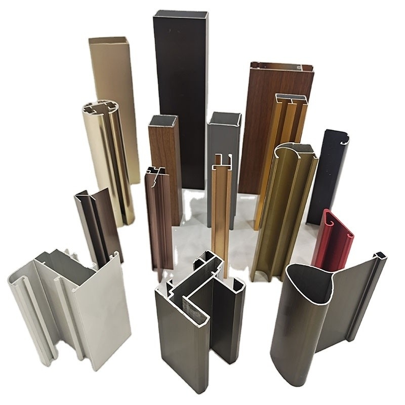 Custom Aluminum Profile for Kitchen Cabinet T3-T8 Temper and Punching Driling Process