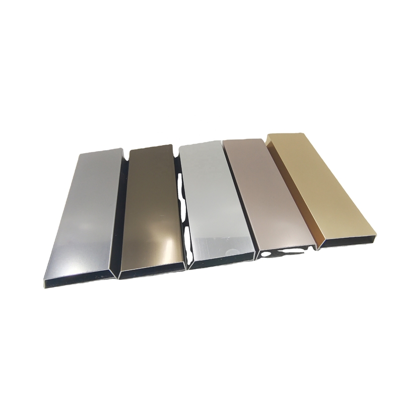 Alloy 6063 T5 Aluminium Extrusion Profile for Windows and Doors Welding Capability