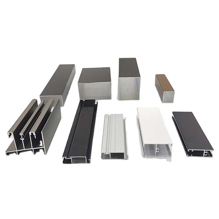 Mill Finish Custom Aluminum Profile For Doors And Windows Frame With Modern Design