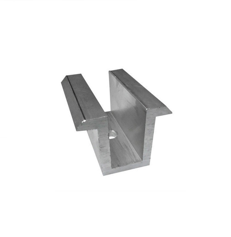 Door Window Compatible Aluminium Profile for Solar Panel Frame Mounting Tolerance ±1%