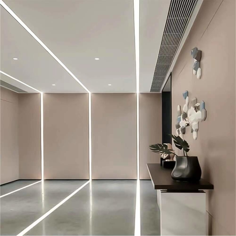 Customized Color Aluminium LED Profile for LED Strip Lighting in 5.8-6.0M Length