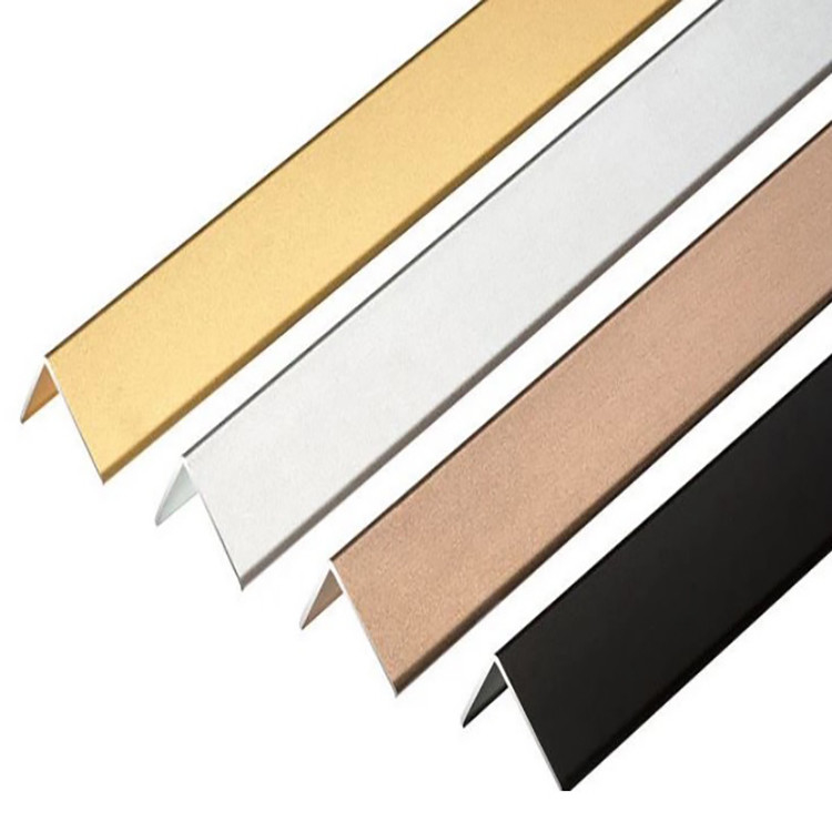T3-T8 Temper Aluminum Trim Corner L-Shaped Angle Profile for Shengxin Decorative