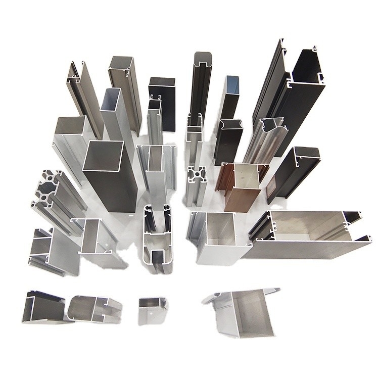 Customized Color 6063 Anodized Aluminium Frame Profile for Windows and Doors System