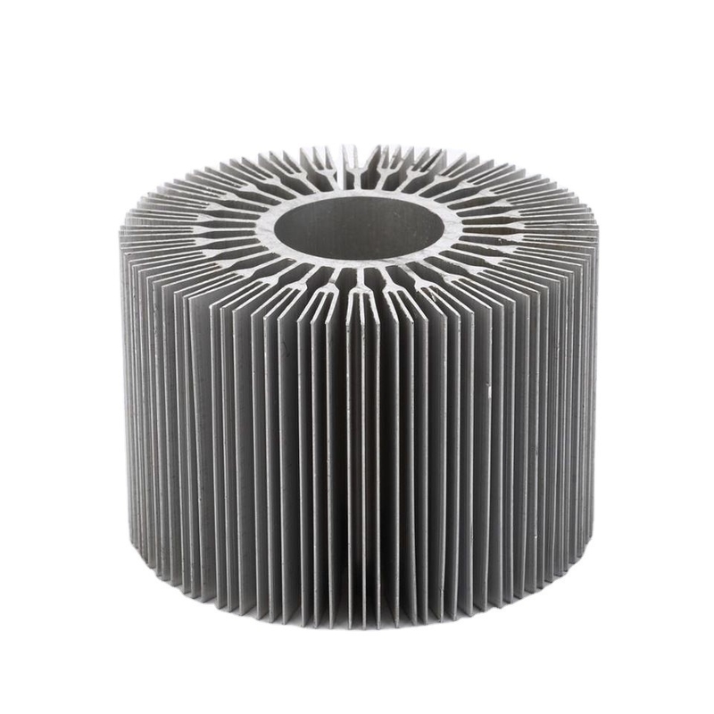 Black Anodized Aluminium Heatsink Profile for Windows and Doors Shengxin 6063 T5