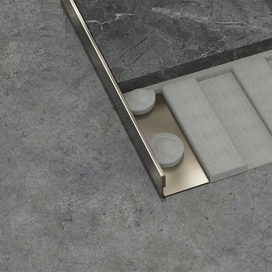 Round Shape Tile Corner Trim Aluminium with Customized Color and Precision Cutting