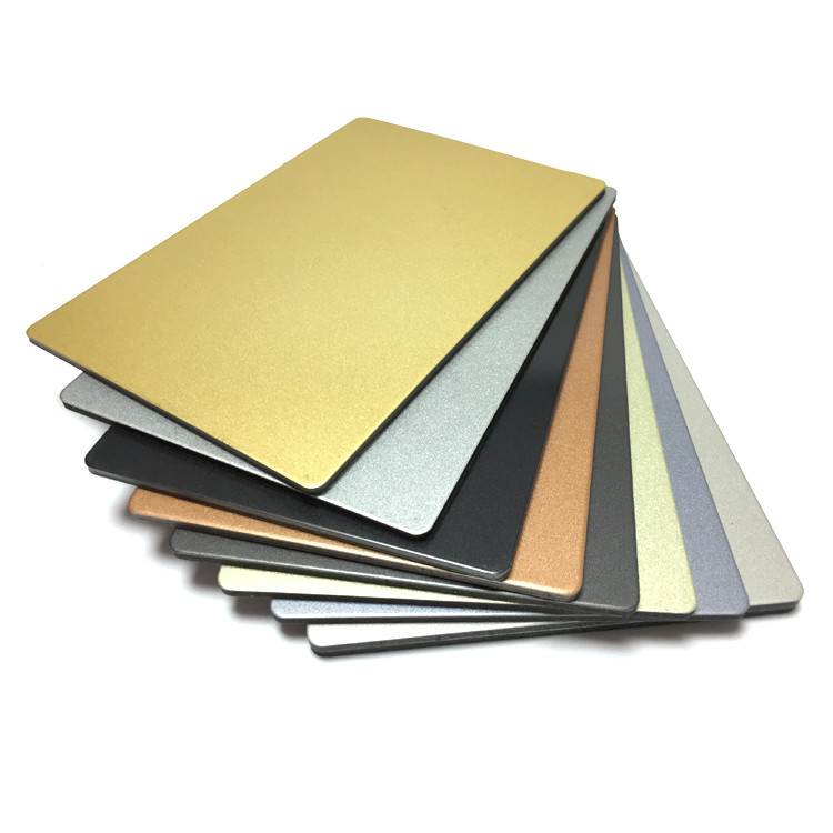 Customized Colors Aluminum Alloy Door Material ACP Wall Panels for Exterior Application