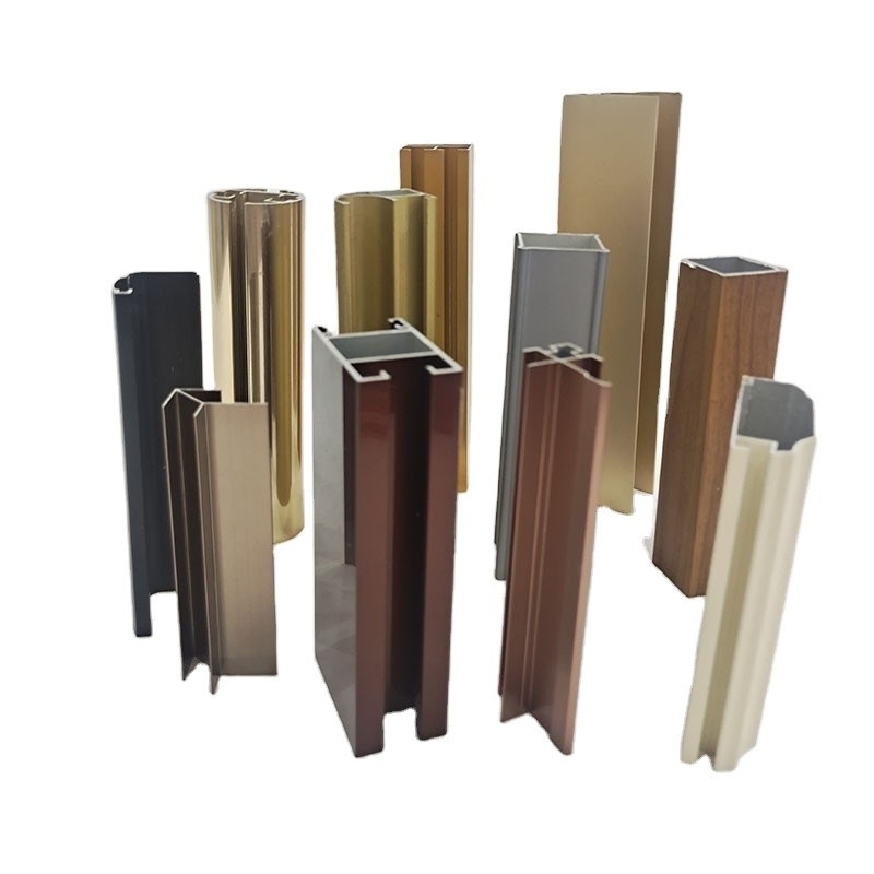 Aluminium Frame Profile Window With Customized Color For Window And Door Fabrication