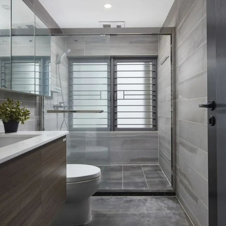 U Shape Extrusion Aluminum C Channel Track Profiles Custom Polishing for Shower Room